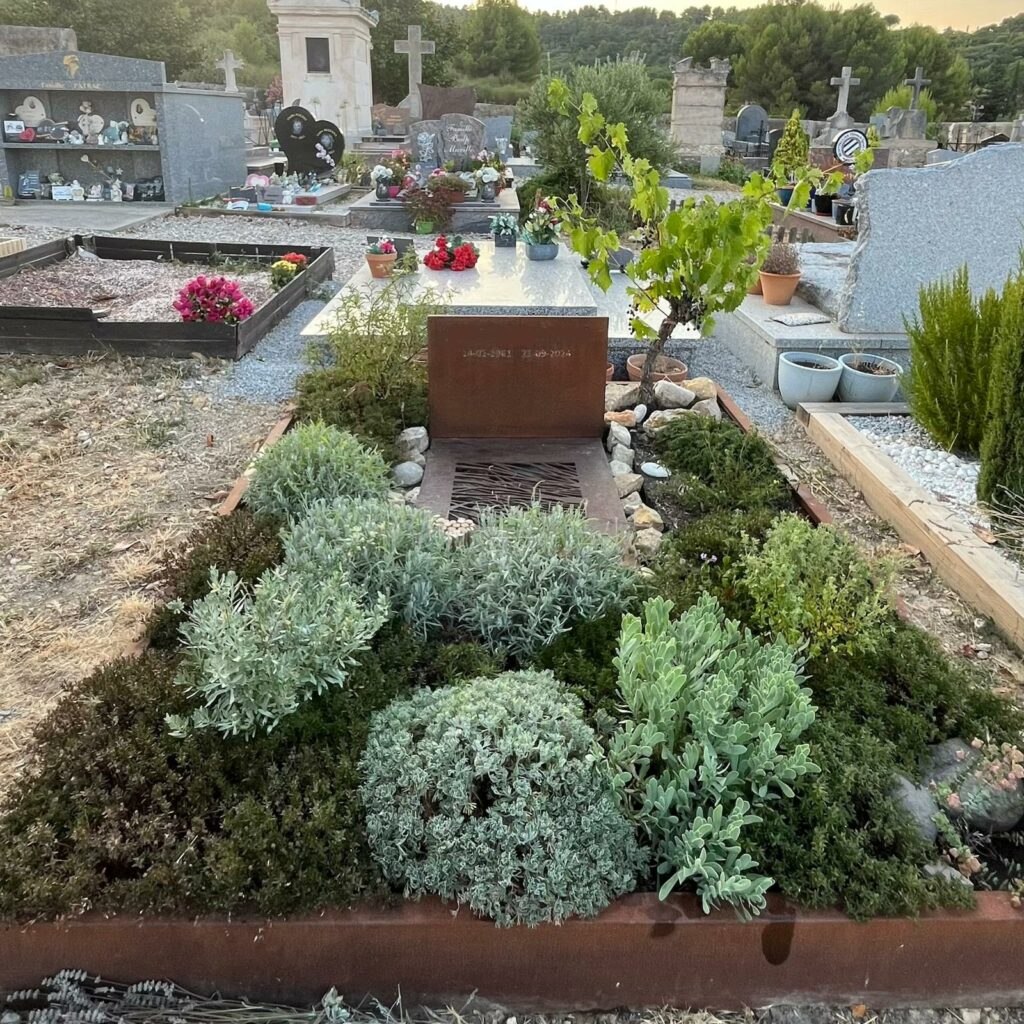 tombe végétalisée Clermont l'Hérault